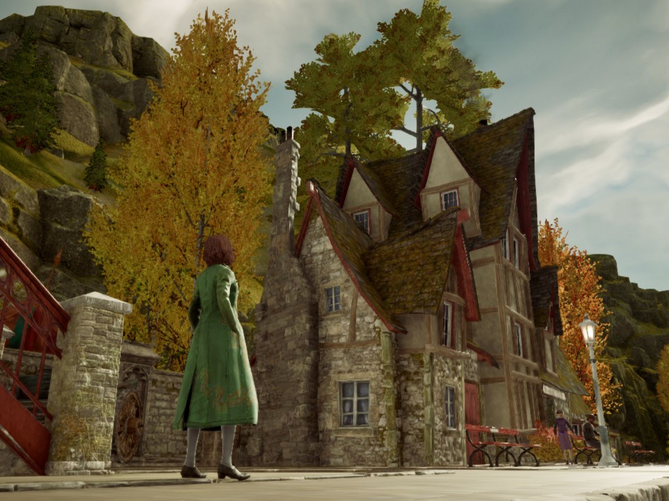 At Hogsmeade Station