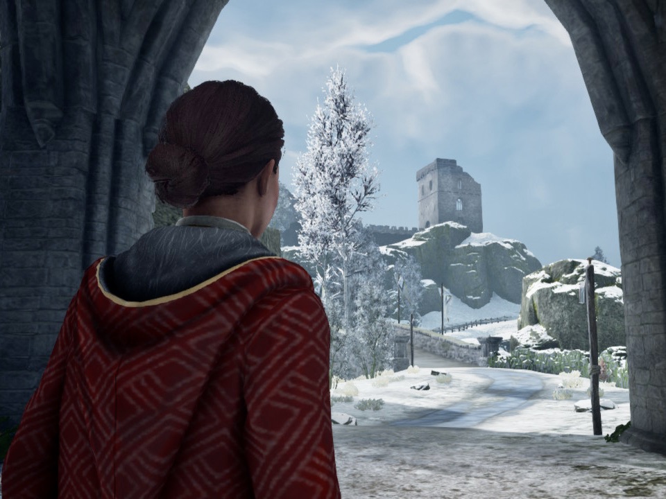 The luxurious Gryffindor robe