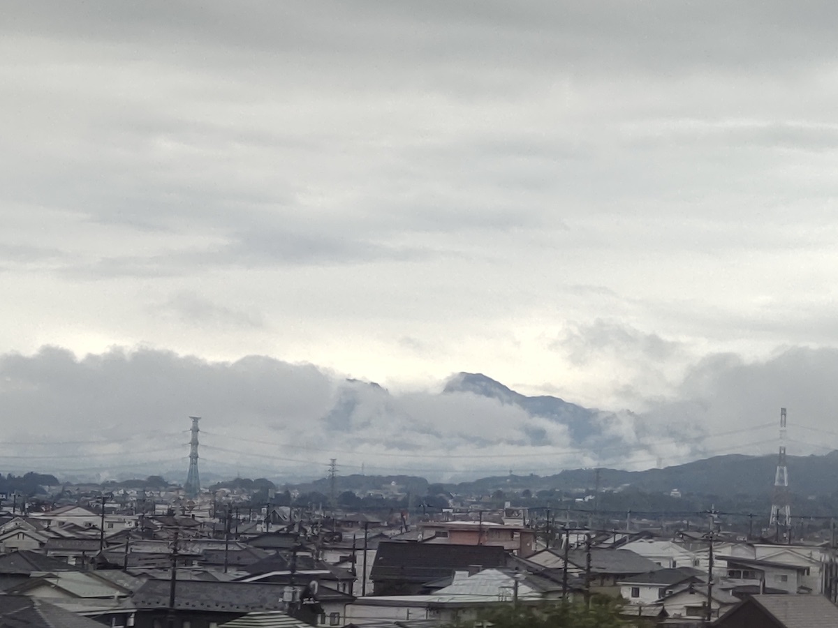 View from the Shinkansen