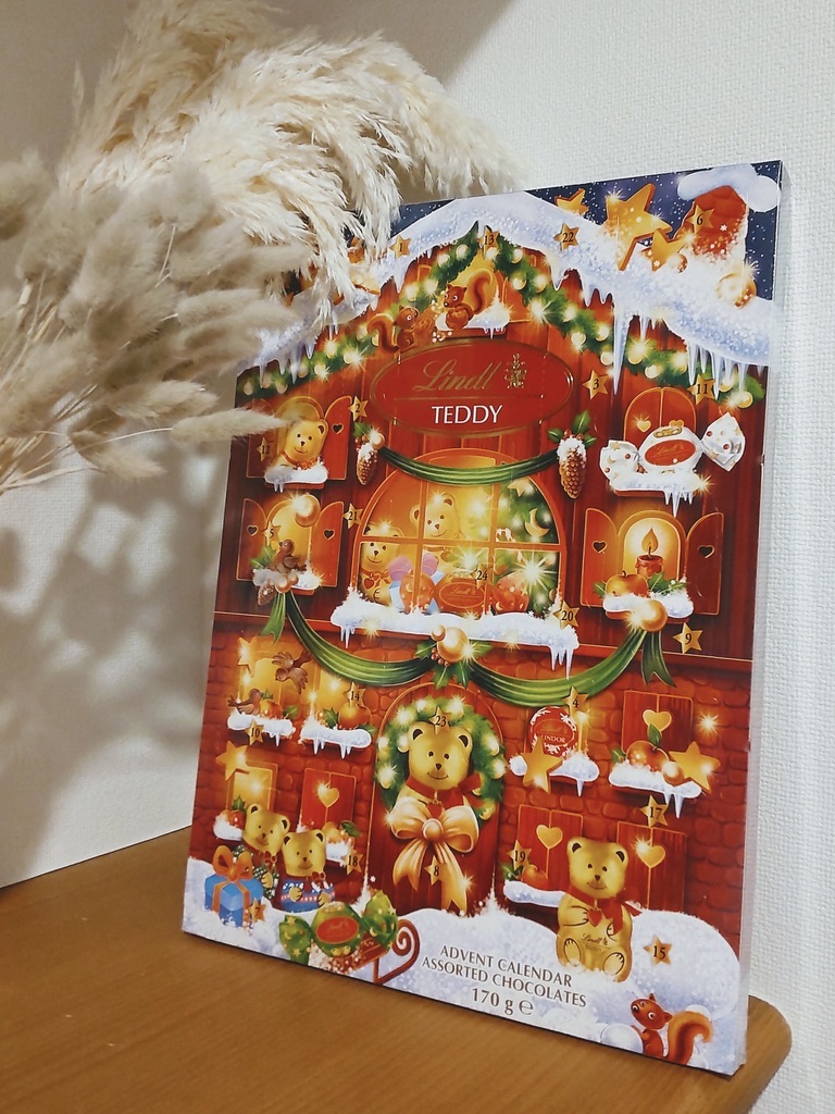 Lindt advent calendar with bears
